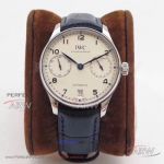 ZF Factory IWC Portugieser Date 7 Days Power Reserve Black Dial 42mm Swiss Automatic Watch IW500107